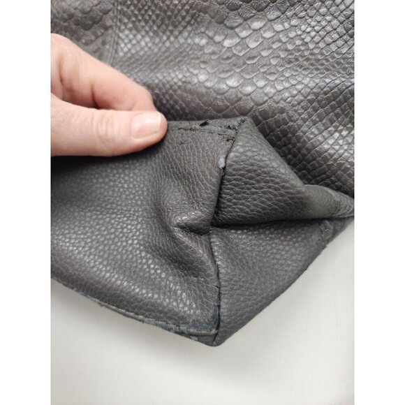 JEWELL BY THIRTY ONE PURSE CROSSBODY BAG GRAY FAUX SNAKE LEATHER - Picture 11 of 11